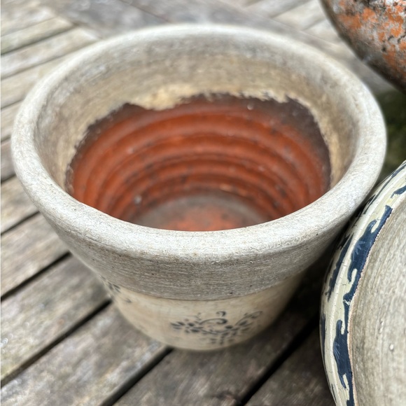 4 Previous Pier 1 Outdoor Clay Pot Candle Holders - Picture 4 of 10